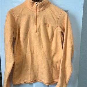 The North Face Orange Fleece Pullover